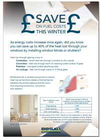 BBSA energy saving leaflet