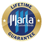 marla blinds lifetime guarantee icon